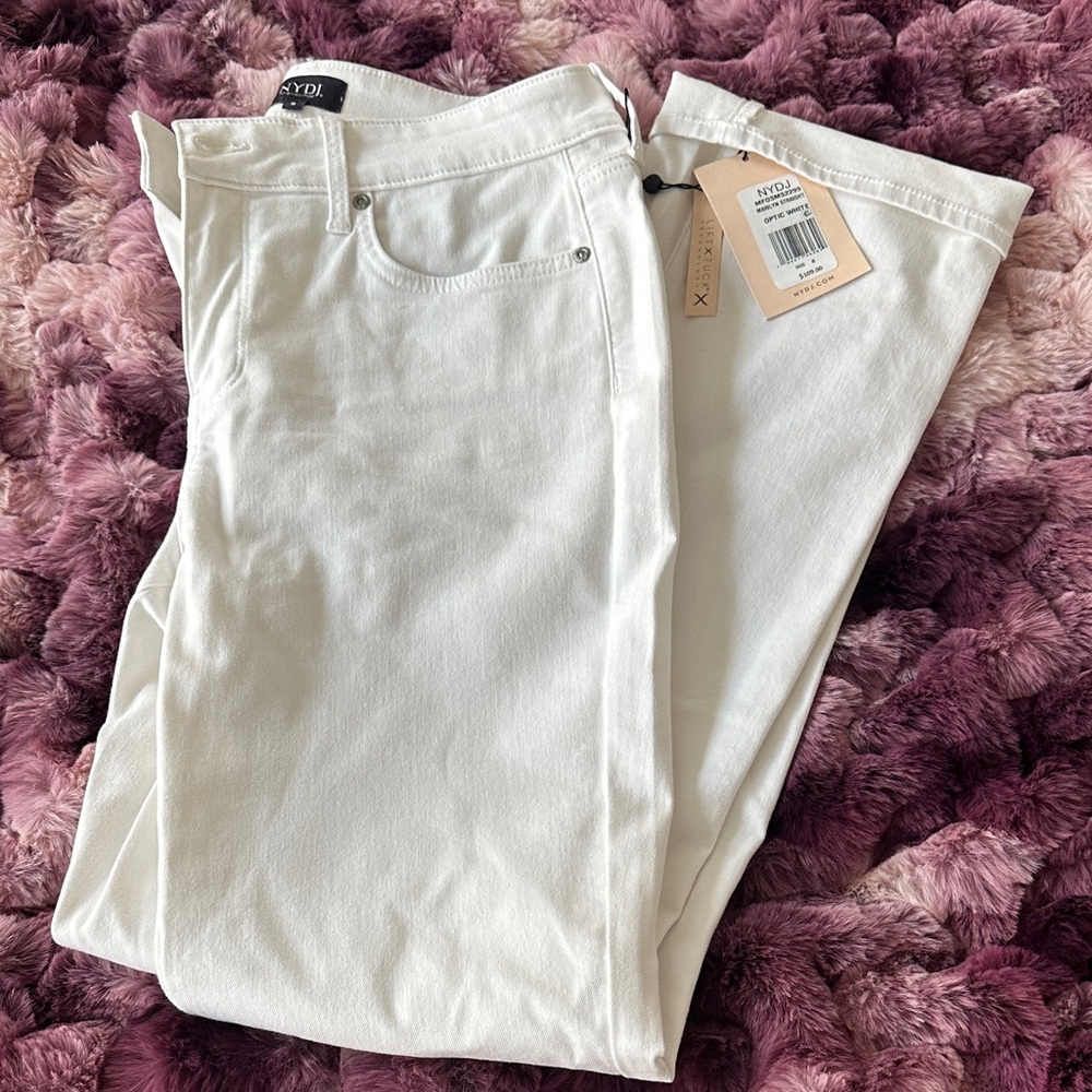 NYDJ Crisp White Jeans